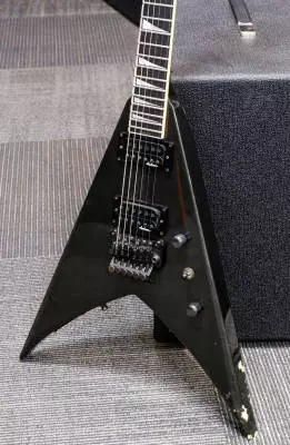 Jackson USA Custom Shop King V KV 2H FR - Graphite Sparkle With Hardshell Case